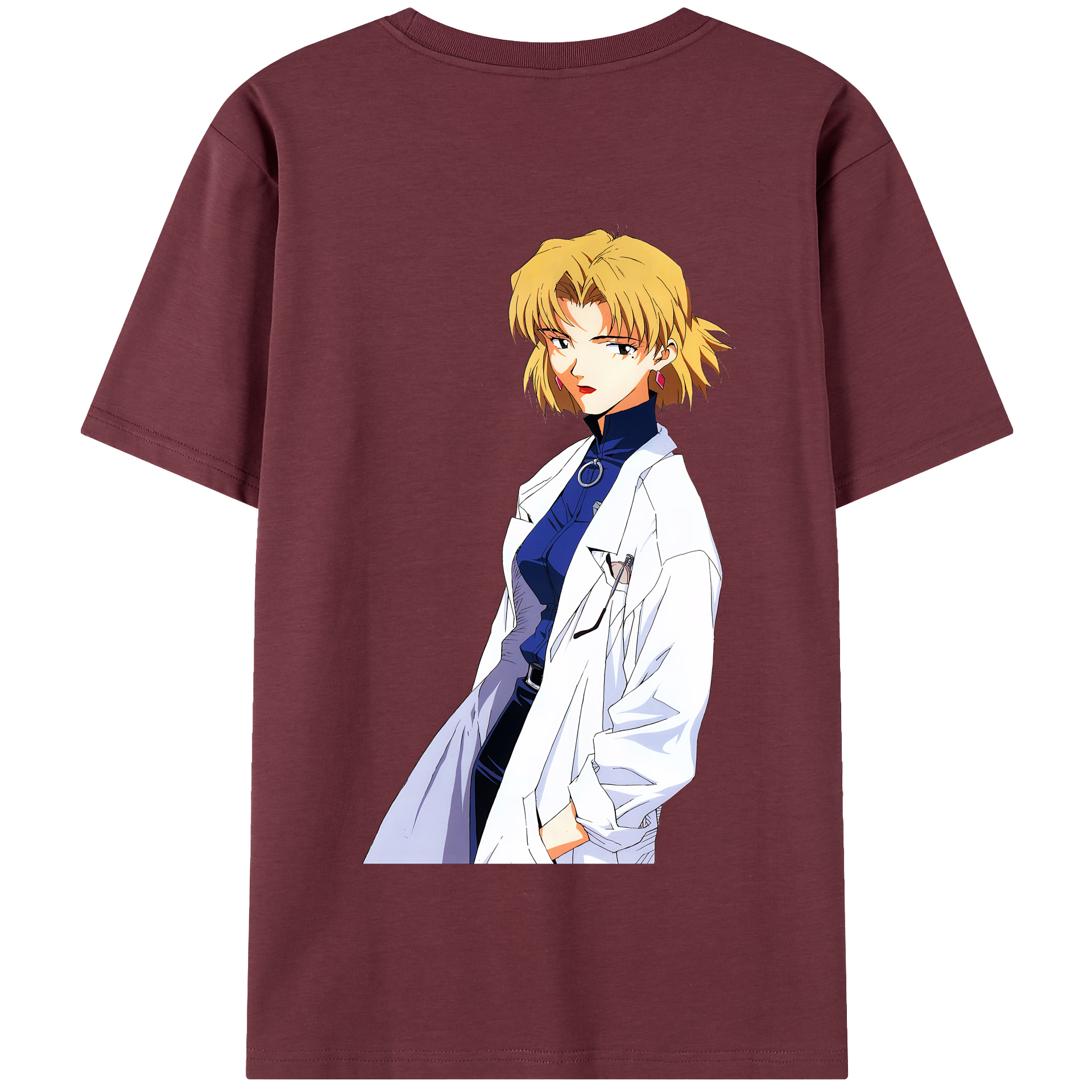 （画像用） EVA 新世紀エヴァンゲリオン 綿100％半袖Tシャツ（背面プリント）